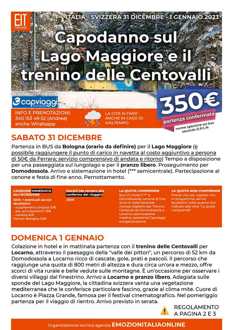 Capodanno-Lago-Maggiore-Trenino-Centovalli-2022-Viaggio-Organizzato-Gruppo
