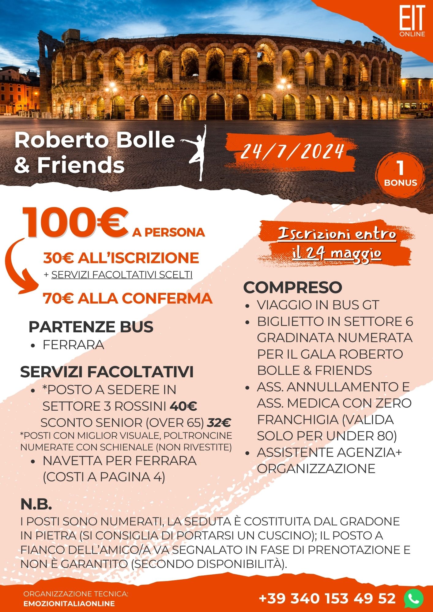 Arena di Verona Bolle & Friends 24-07-24